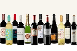 12er-Paket spanischer Rotwein, Weißwein und Sekt